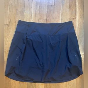 Athleta size Large black skort